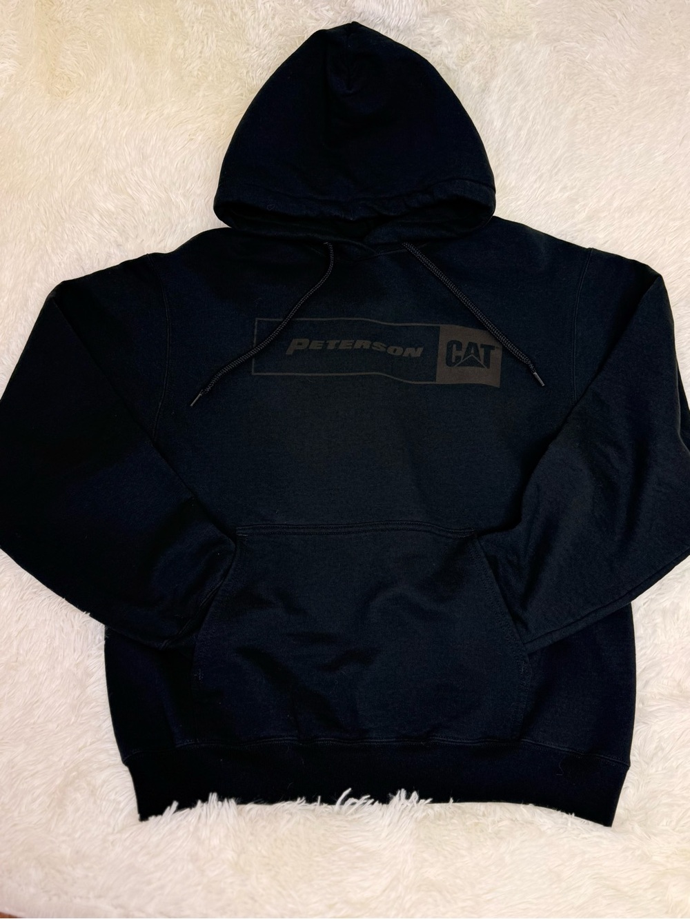 Black CAT Hooded Sweatshirt MD